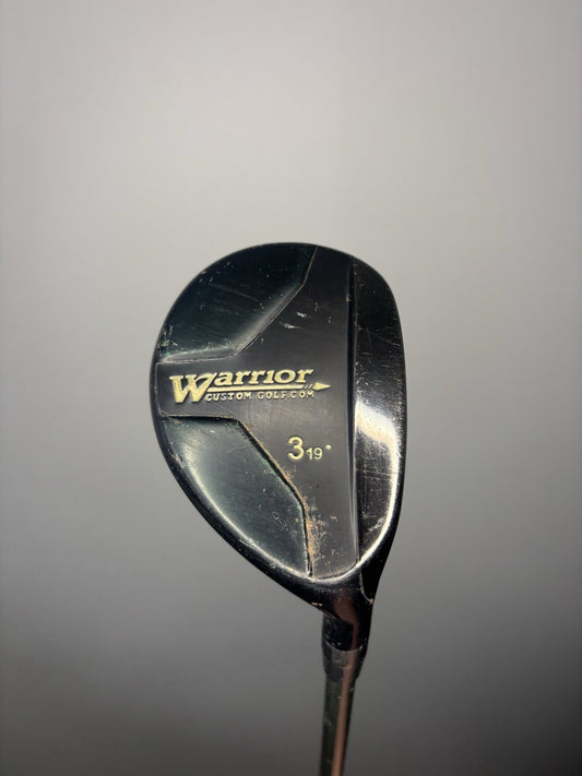 Photo of Warrior Custom Golf 3 Hybrid 19 Tour 3.1 Graphite Shaft 40.25