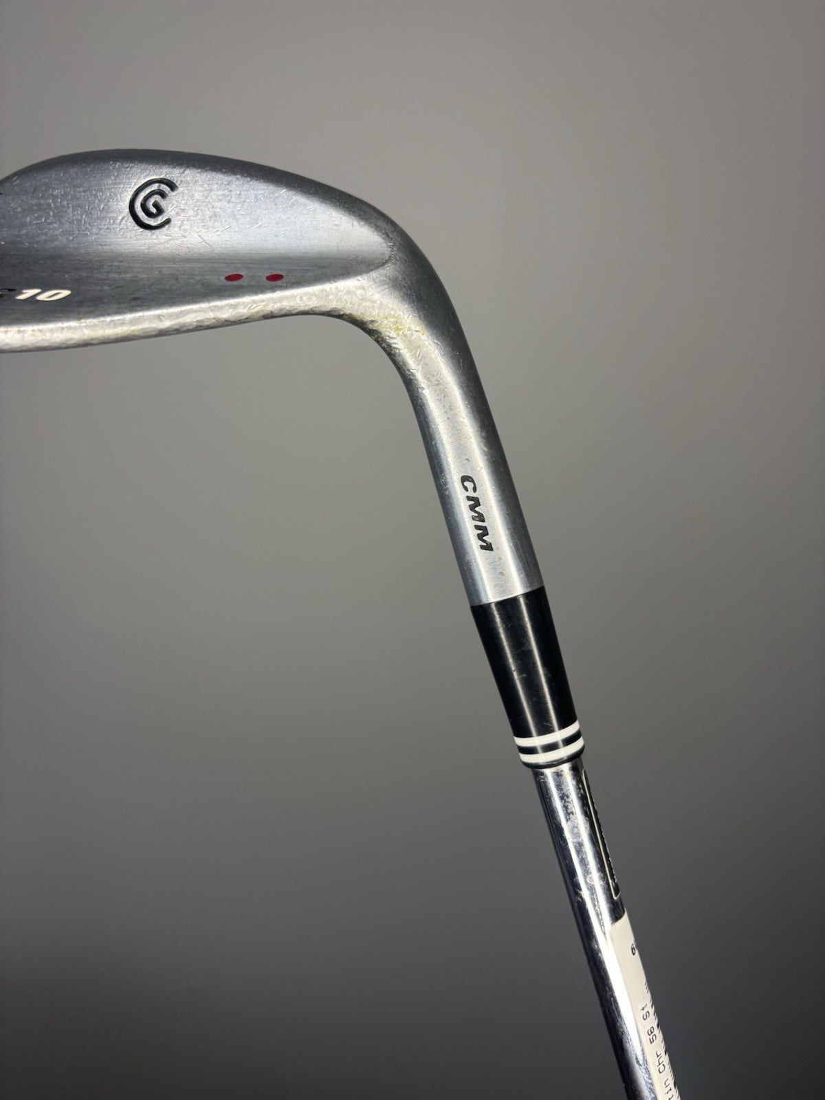 Photo of Cleveland CG10 2 Dot SW 56 Wedge Steel 35