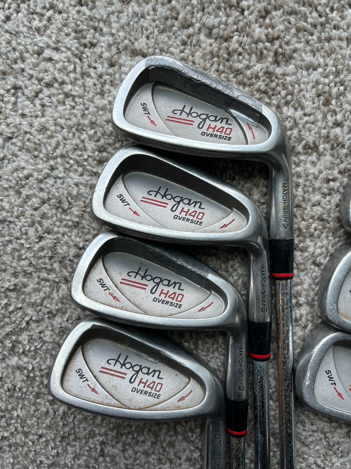 Photo of Ben Hogan H40 Oversize Iron Set 3PW Apex/DB 3 Steel
