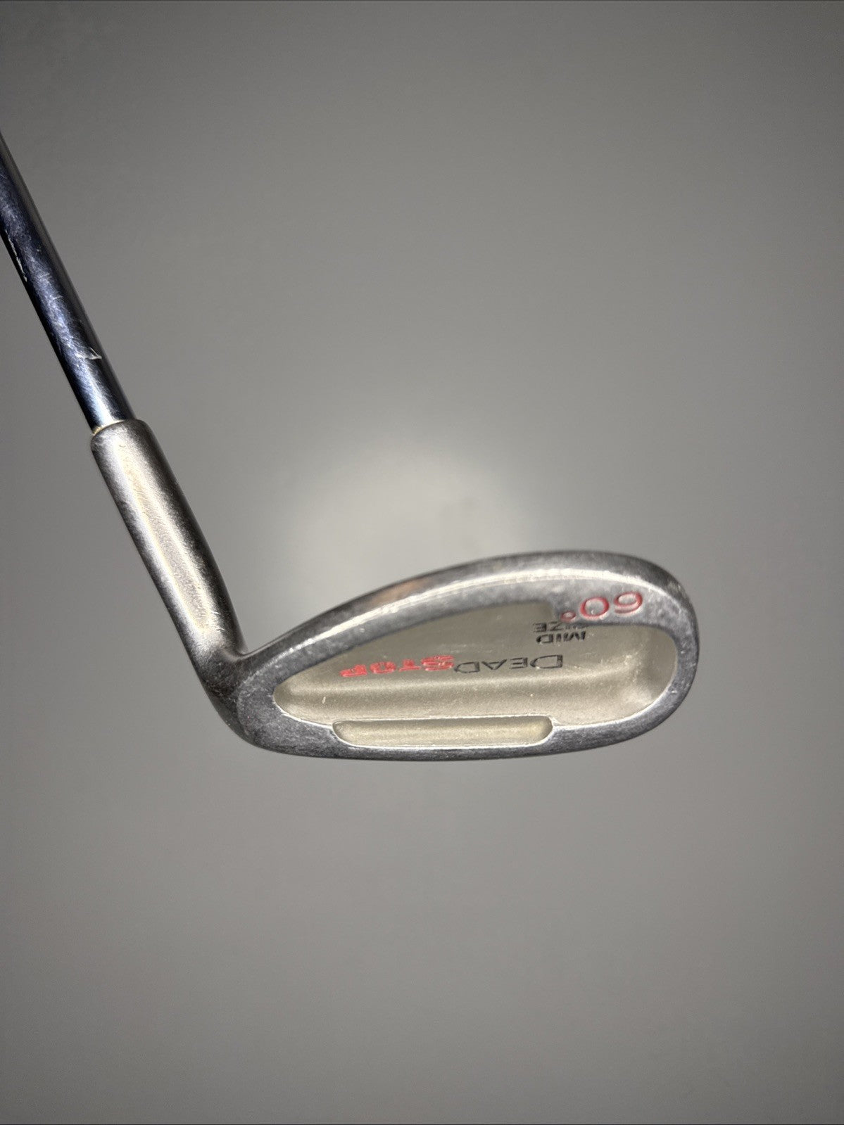 Photo of Dead Stop Mid Size Lob Wedge 60 True Temper Dynalite Wedge 35.25