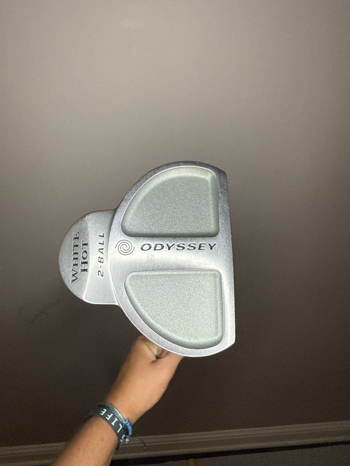 Photo of Odyssey White Hot 2 Ball Putter Steel Shaft 35