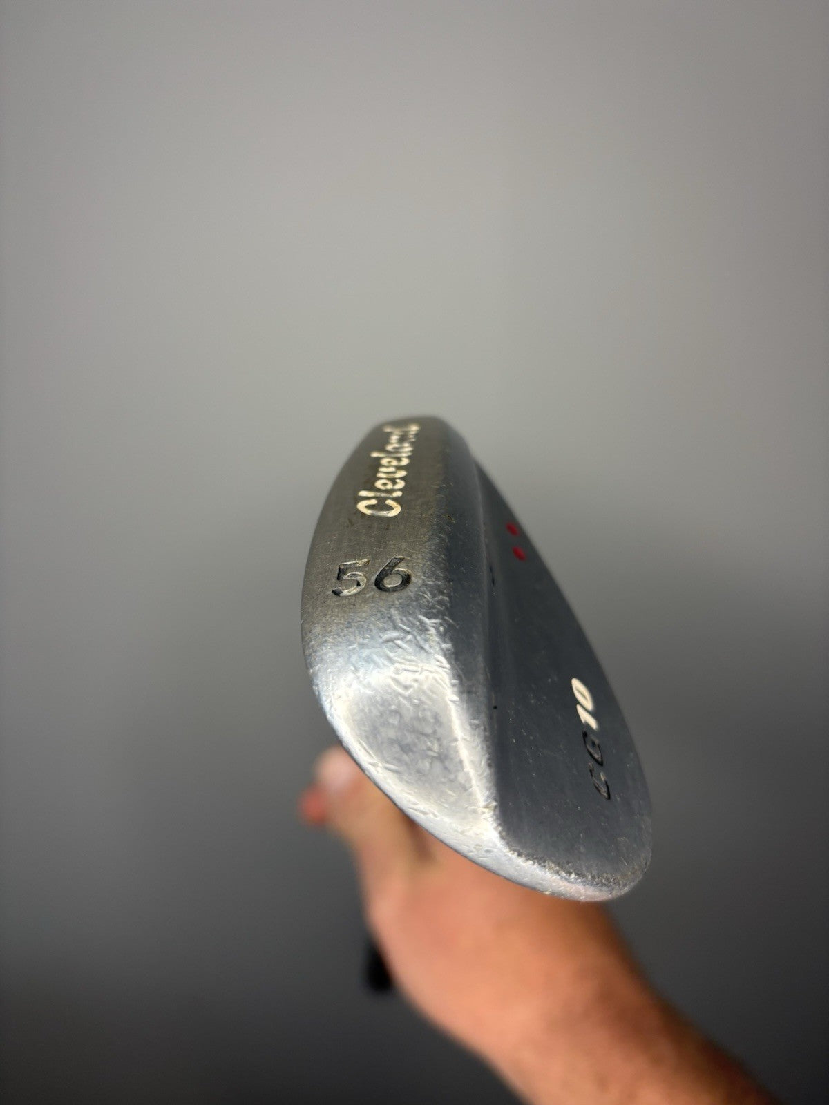 Photo of Cleveland CG10 2 Dot SW 56 Wedge Steel 35