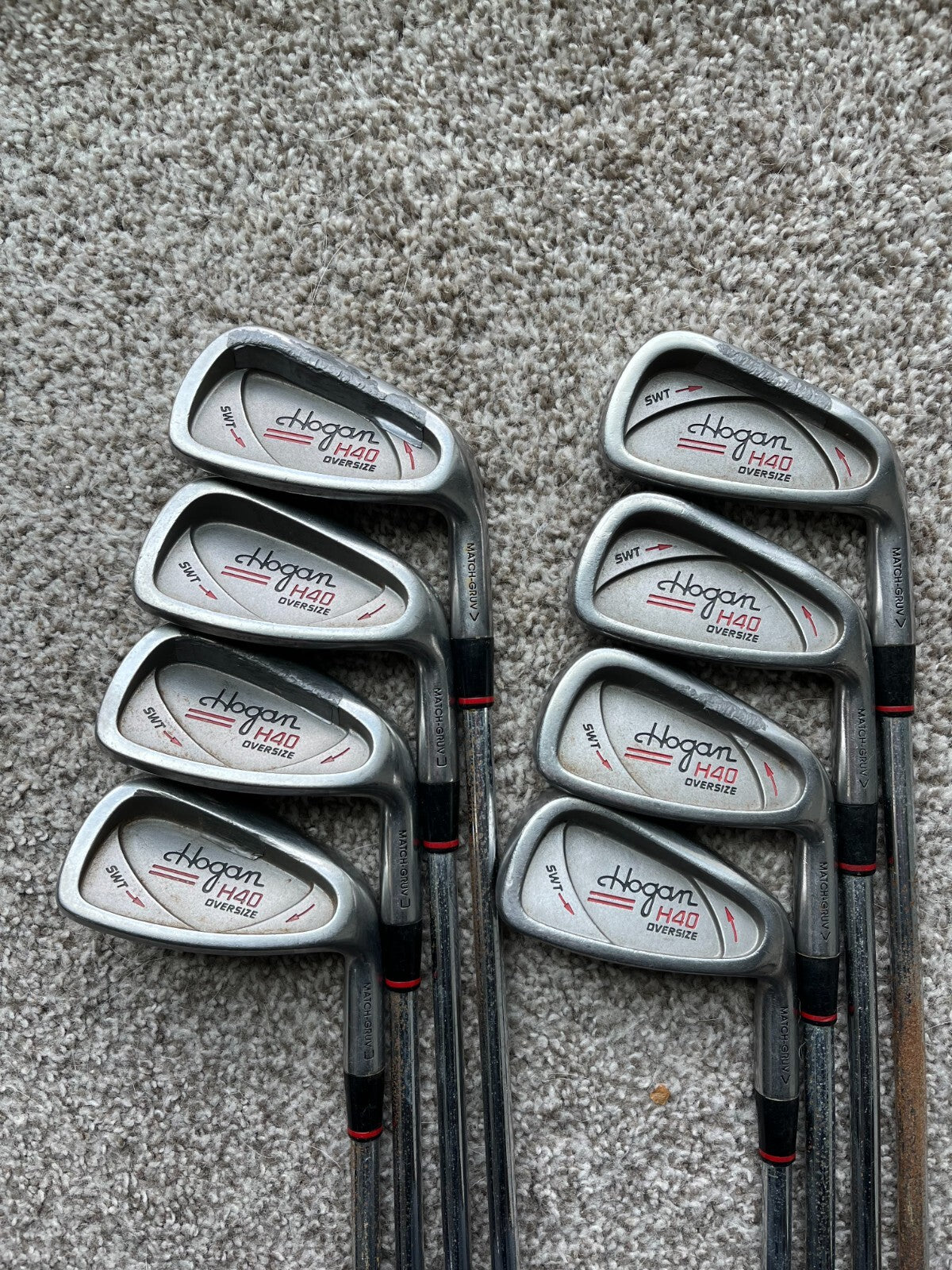 Photo of Ben Hogan H40 Oversize Iron Set 3PW Apex/DB 3 Steel