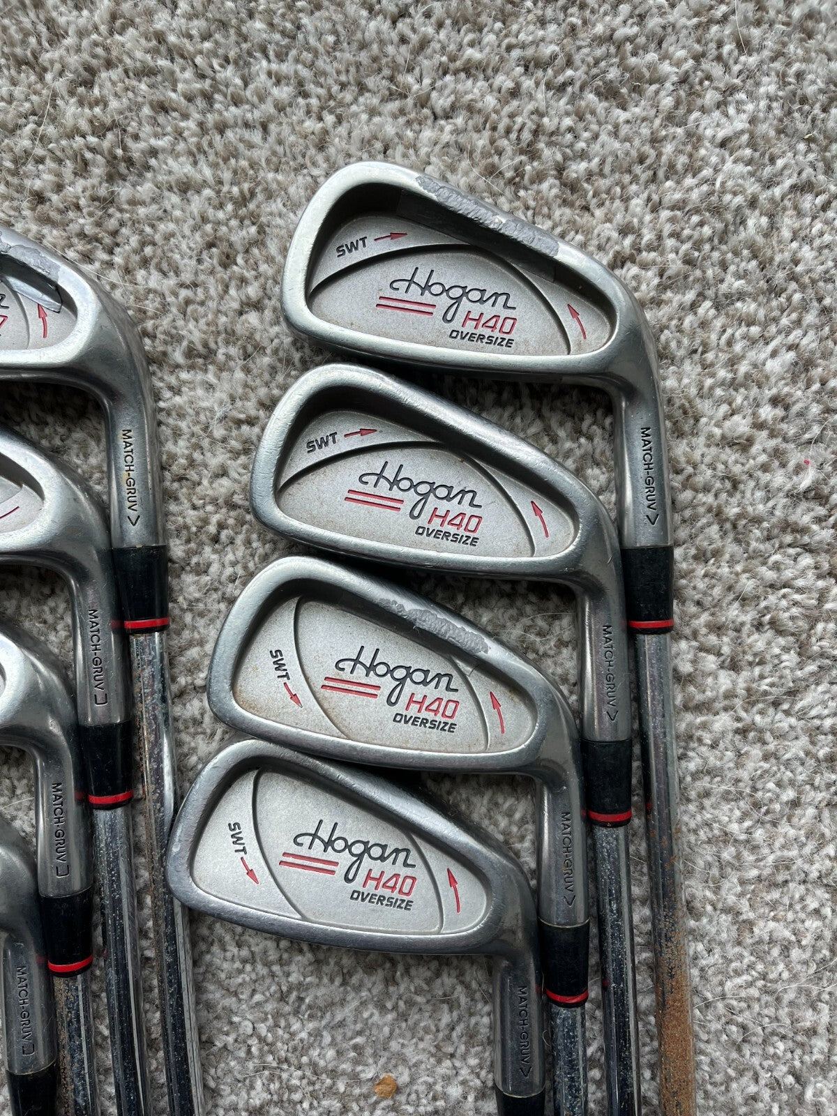 Photo of Ben Hogan H40 Oversize Iron Set 3PW Apex/DB 3 Steel