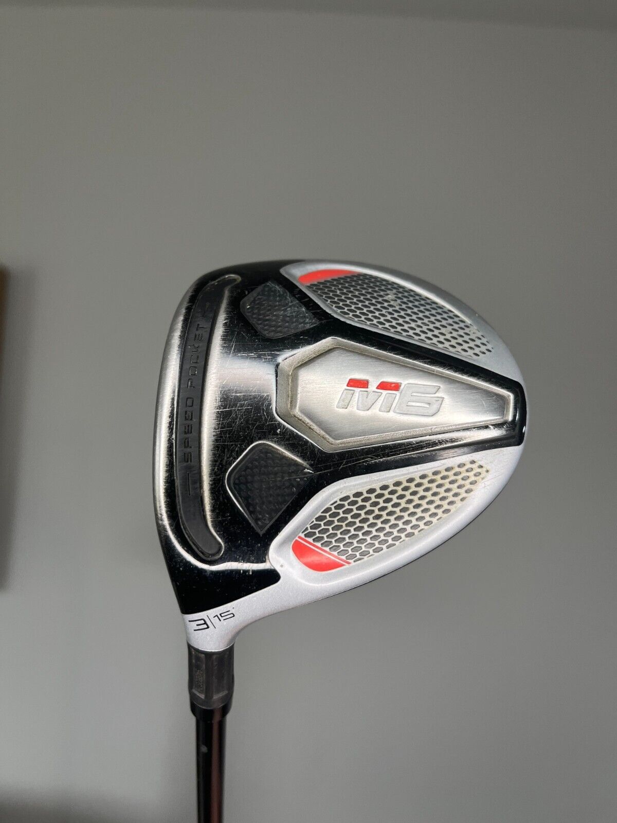 Photo of Taylormade M6 3 Wood 15 Left-Handed Atmos 6s + 43