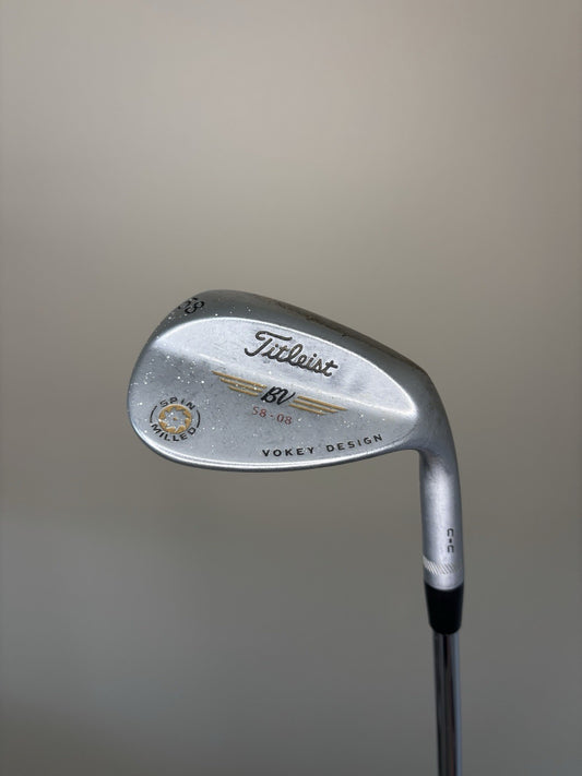Photo of Titleist Vokey Spin Milled CC Chrome Lob Wedge 58 /08 TT DG S300 36