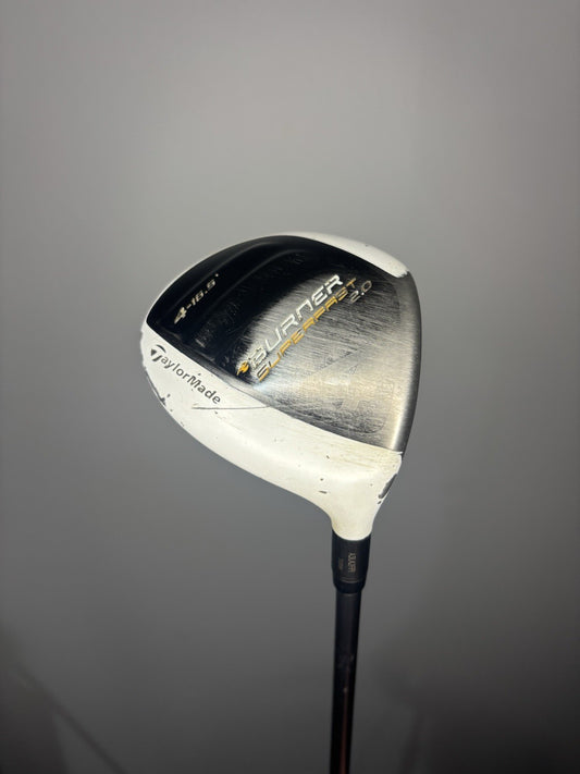 Photo of Taylormade Burner Superfast 2.0 4 Wood 16.5 Matrix Ozik 43 +