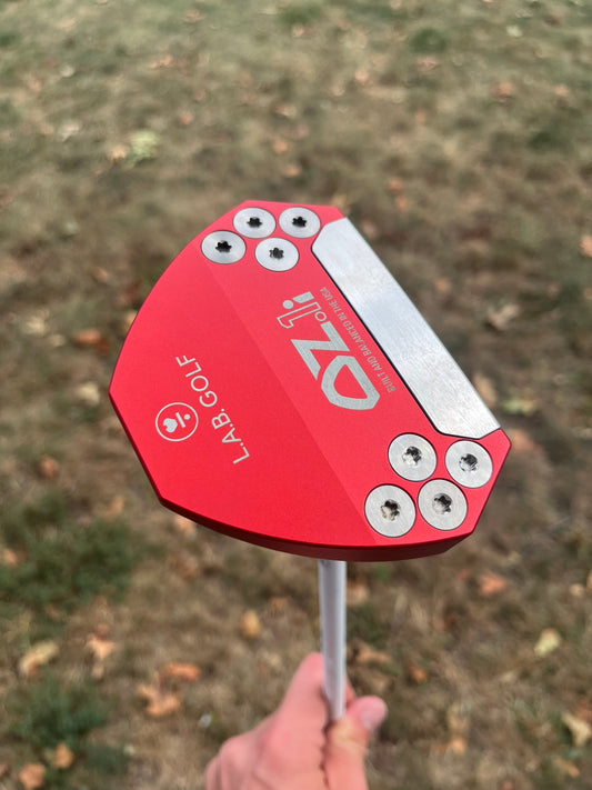 Photo of LAB Golf OZ.1i Red Putter Accra White