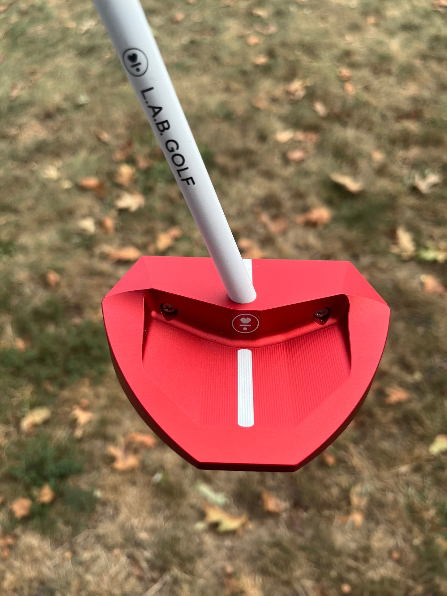 LAB Golf OZ.1i Red Putter 69* Lie Accra White 34.5″ +HC MINT