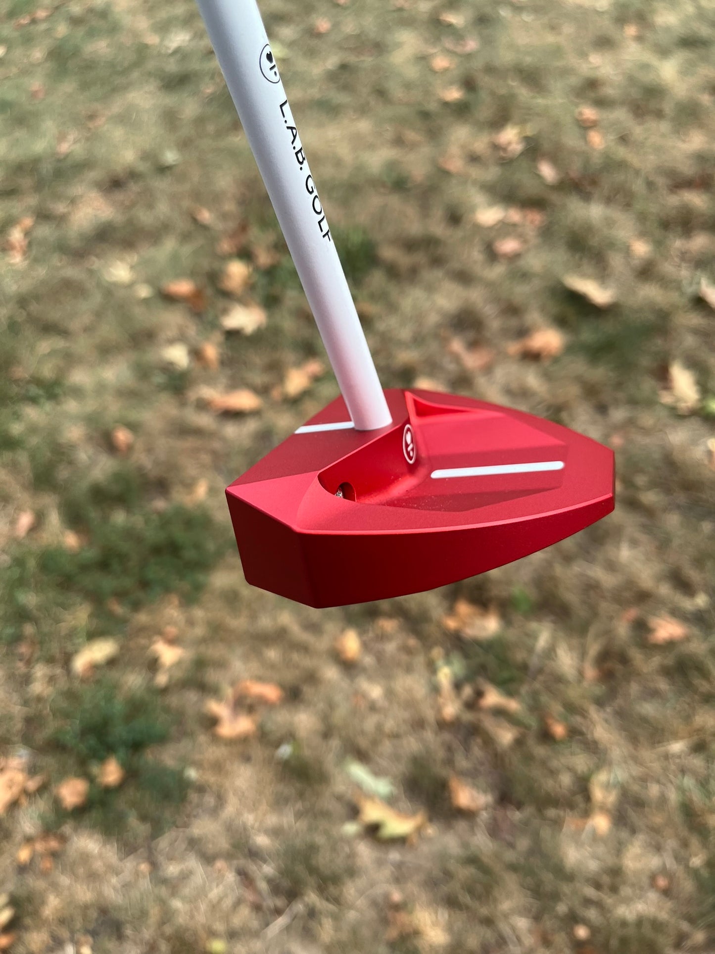 LAB Golf OZ.1i Red Putter 69* Lie Accra White 34.5″ +HC MINT