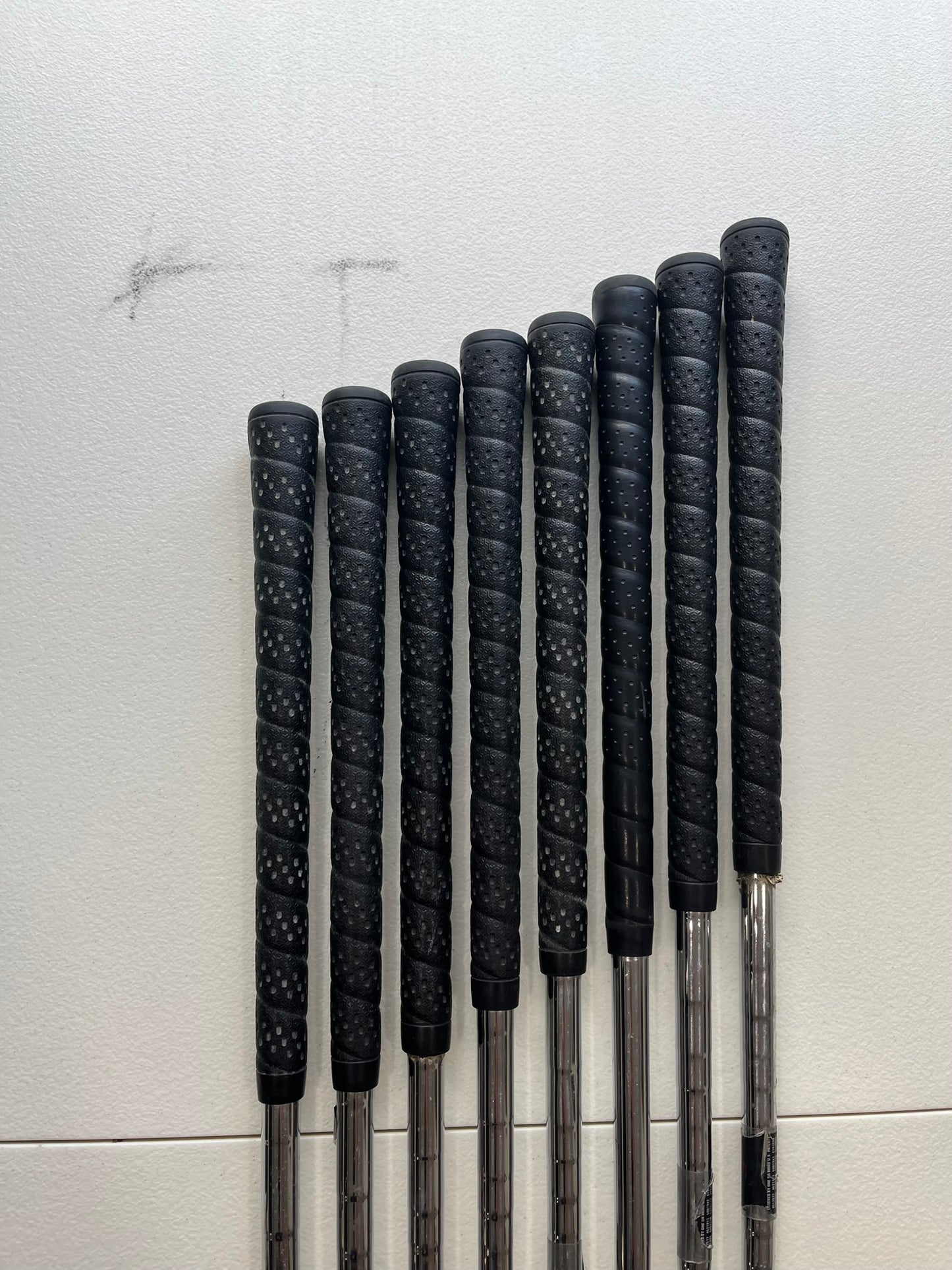 Ping ISI Nickel Iron Set 3-PW Green Dot Cushin JZ Stiff Flex +1/2″ NICE