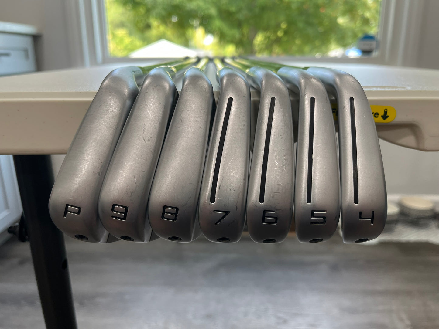 Taylormade P790 2023 Iron Set 4-PW Project X Rifle Stiff Flex Standard NICE