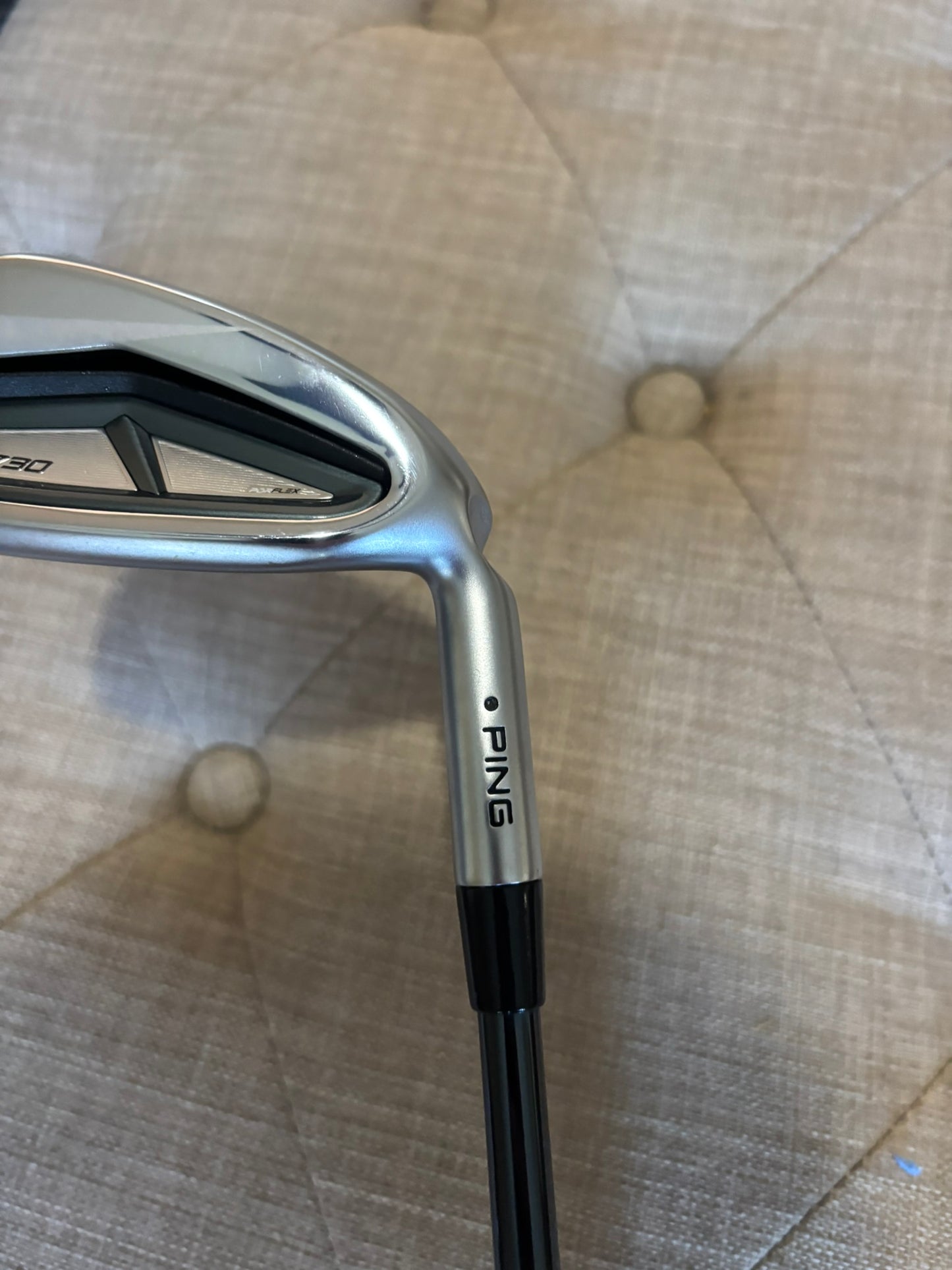 Ping G730 Iron Set 5-PW Black Dot Recoil Dart 75 F3 Regular Flex STD MINT