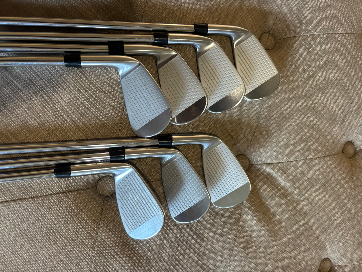 Titleist 2021 T200 Iron Set 4-PW AMT Tour White S300 Stiff Flex +1/4″ NICE