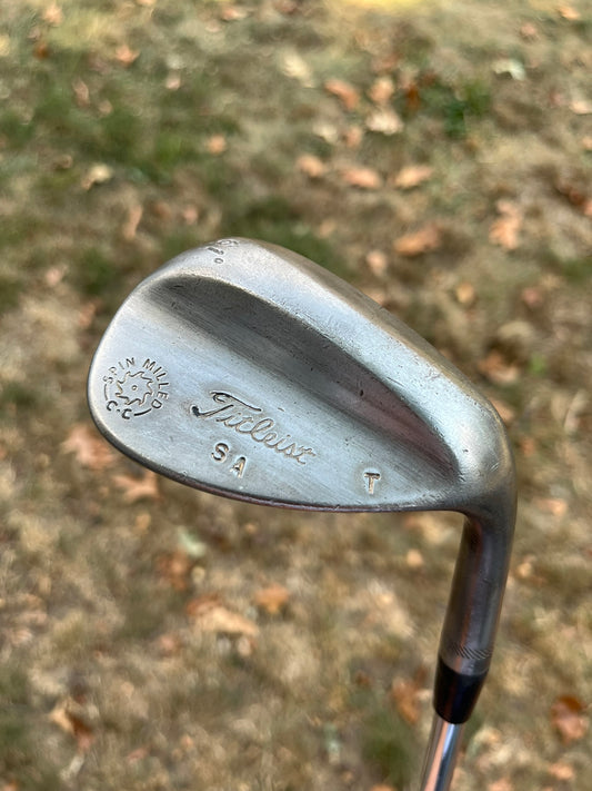 Photo of Titleist Spin Milled CC Custom Lob Wedge 61° Stiff Flex Tour Issue S400