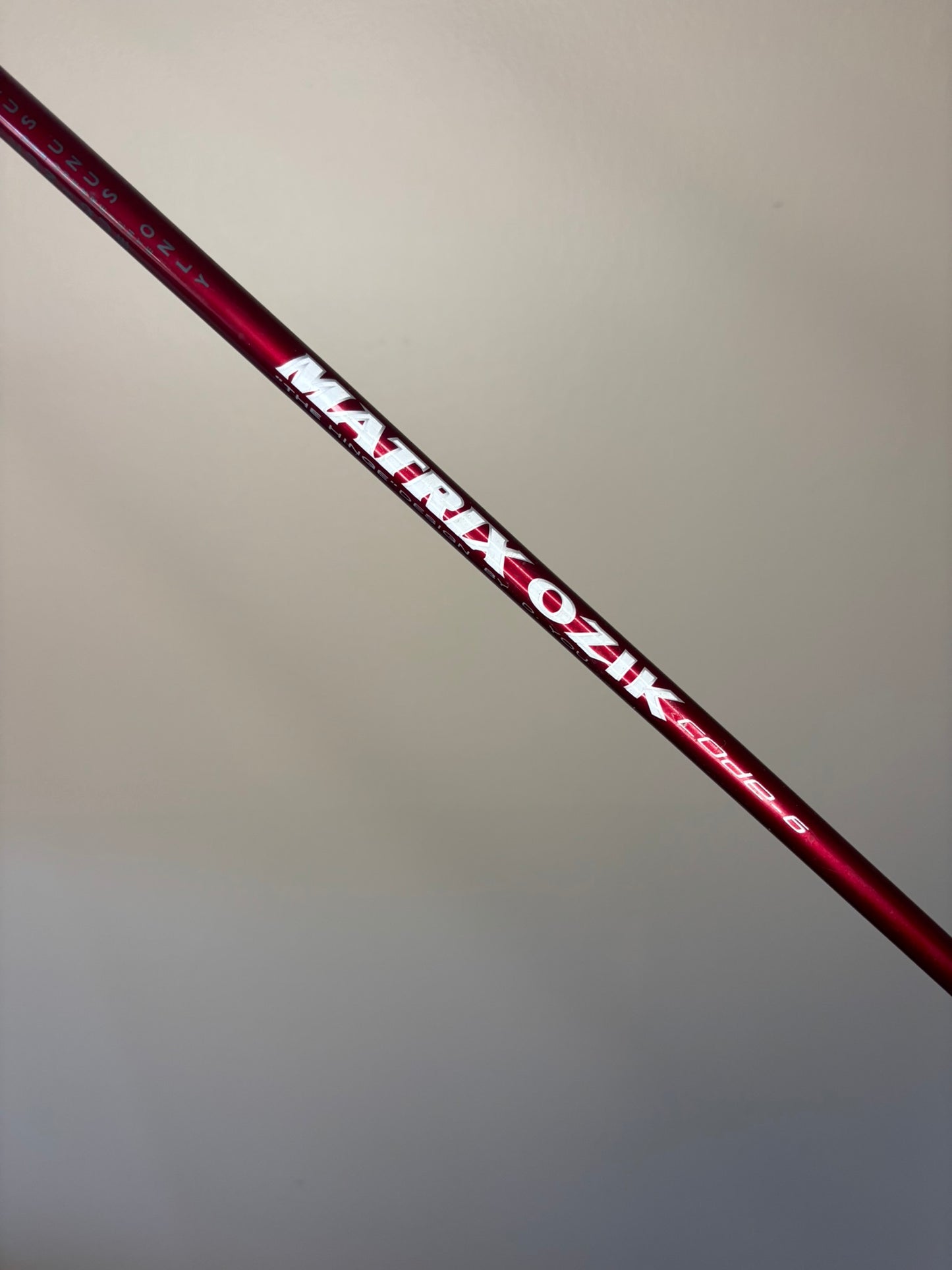 Matrix Ozik Code-6 Stiff Flex Driver Shaft Taylormade Tip 43.75″ NICE