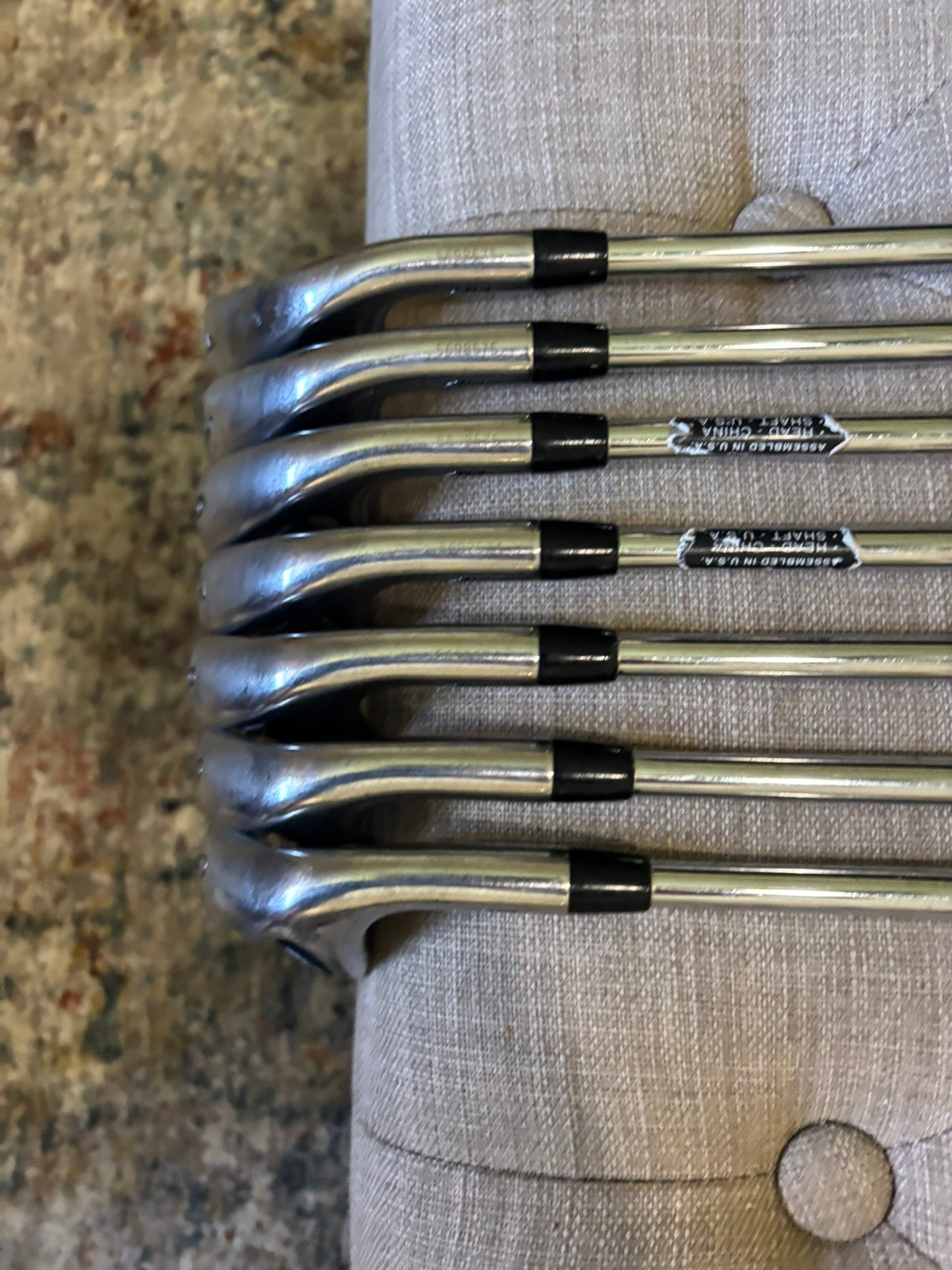 Titleist 718 AP1 Iron Set 4-PW AMT White X100 Extra Stiff Flex STD NICE