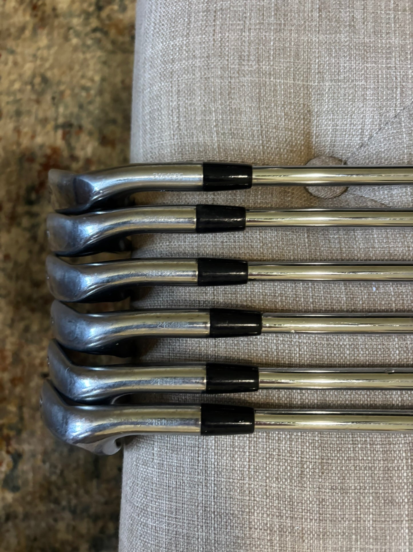 Titleist 716 AP1 Iron Set 4-PW (No 7 iron) AMT X100 Extra Stiff Flex STD READ