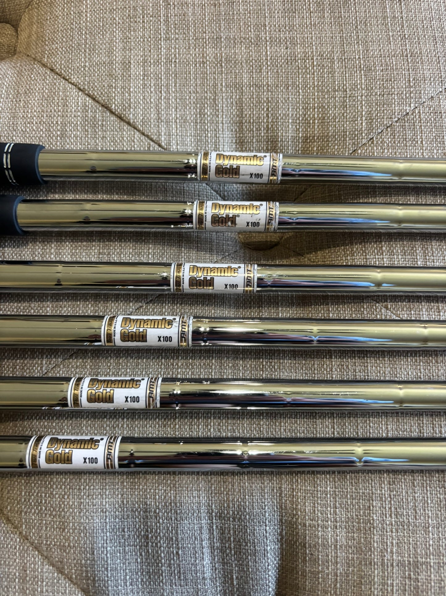 Titleist 716 AP1 Iron Set 4-PW (No 7 iron) AMT X100 Extra Stiff Flex STD READ