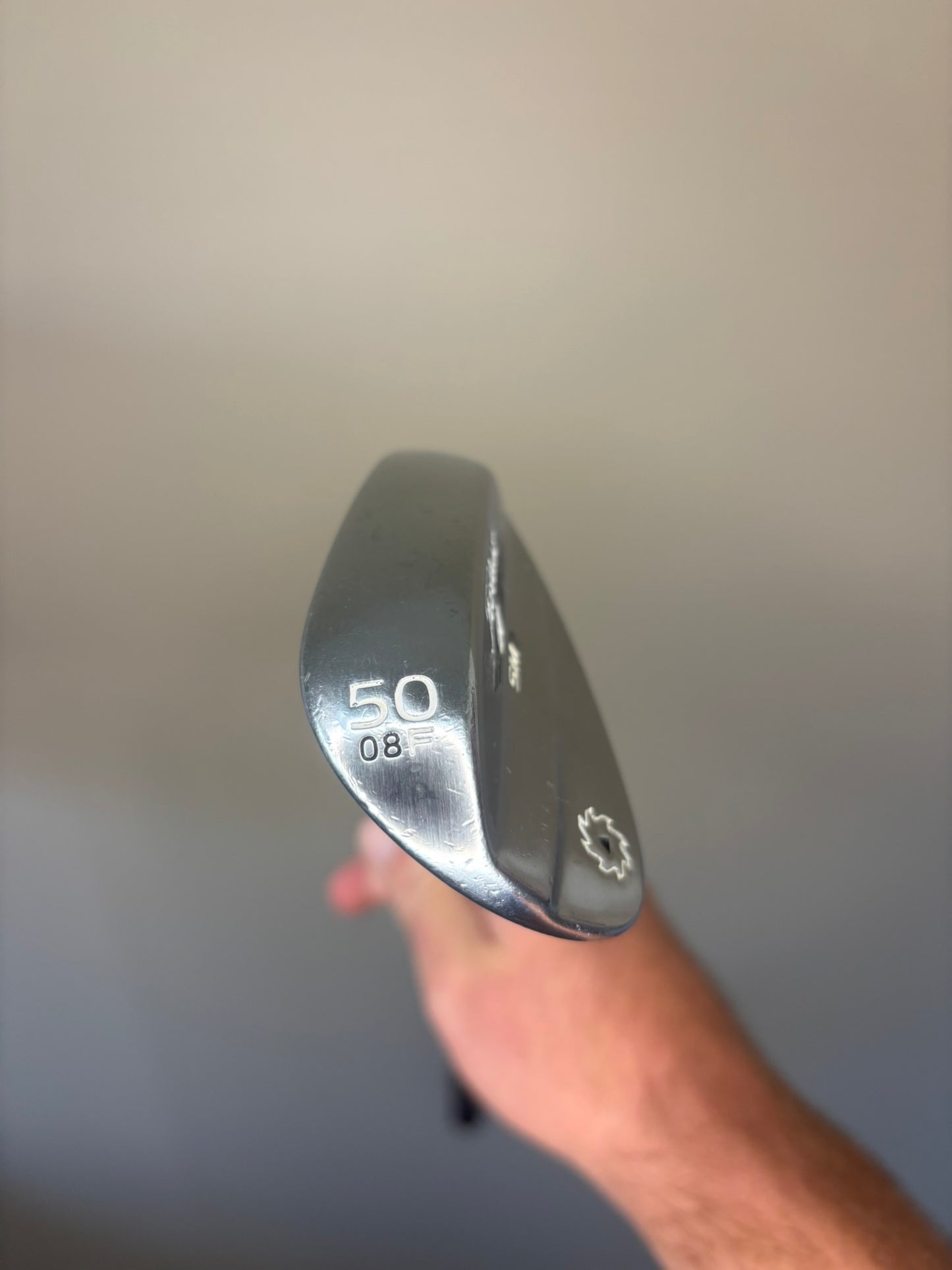 Titleist Vokey SM7 Tour Chrome Gap Wedge 50° / 8 Wedge Flex 35.5″