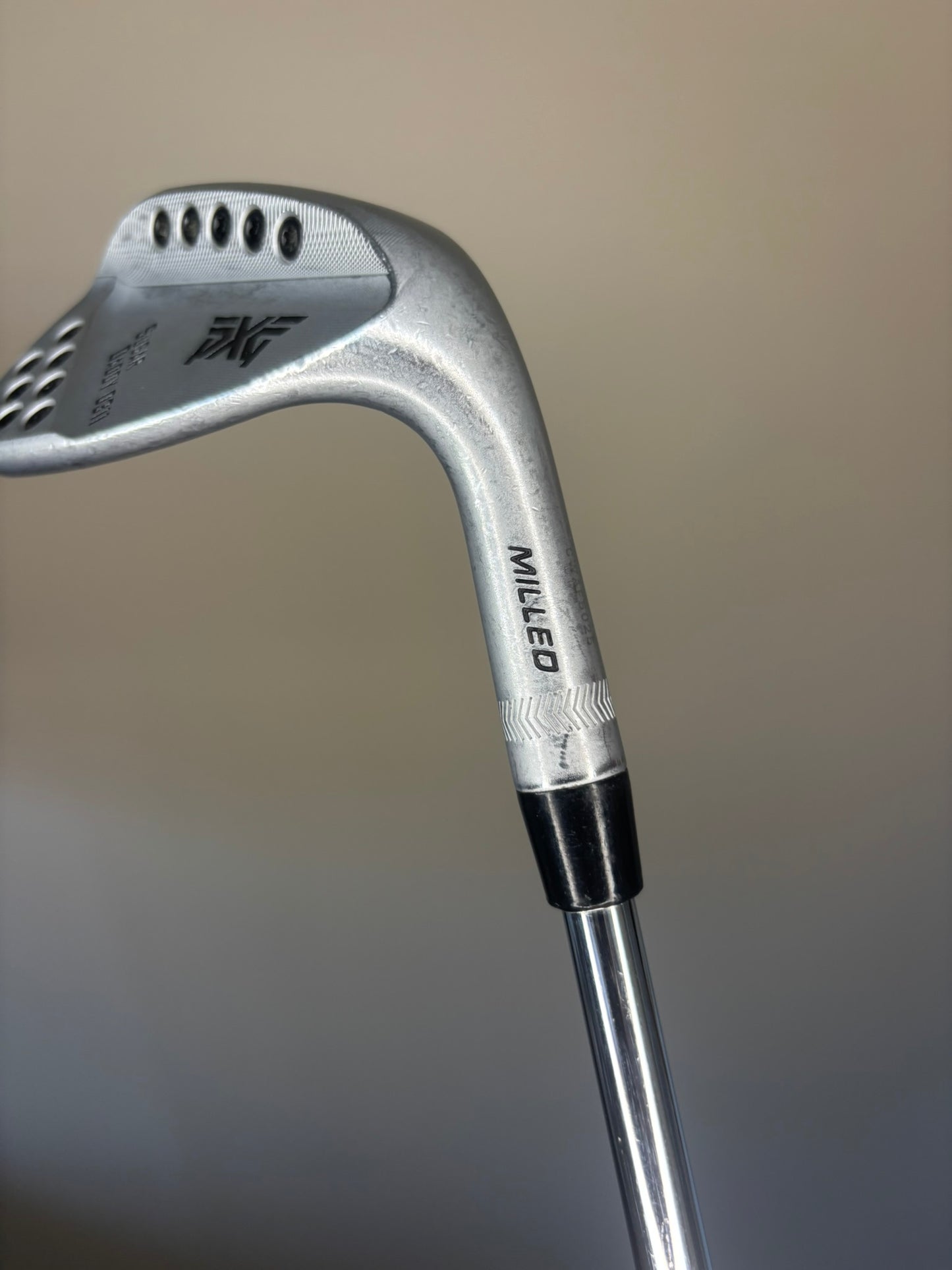 PXG 0311 Sugar Daddy Milled Chrome Gap Wedge 50° / 10 S300 Stiff Flex 35.5″ NICE