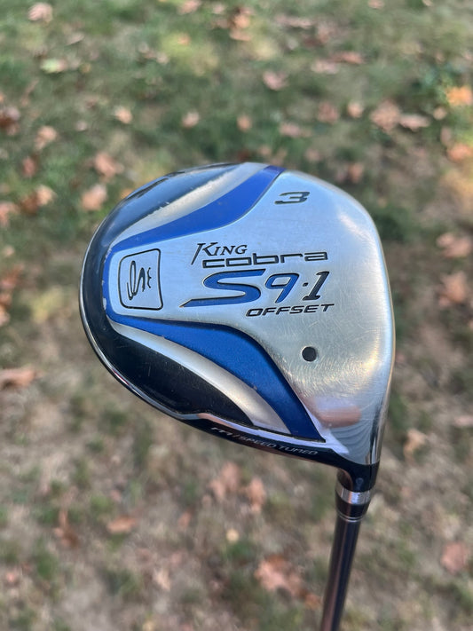 Cobra S9-1 M Offset 3-Wood Aldila DVS HL Regular Flex 42.75″
