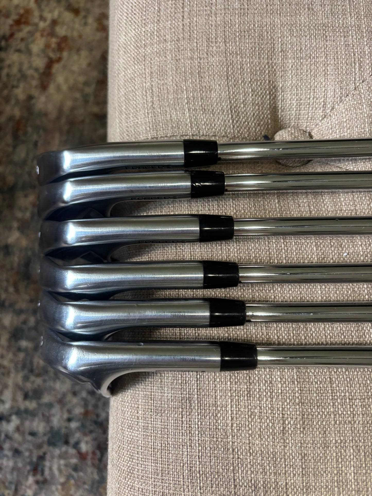 Titleist 2023 T100 Iron Set 5-PW AMT White X100 Extra Stiff Flex +3/4″ NICE