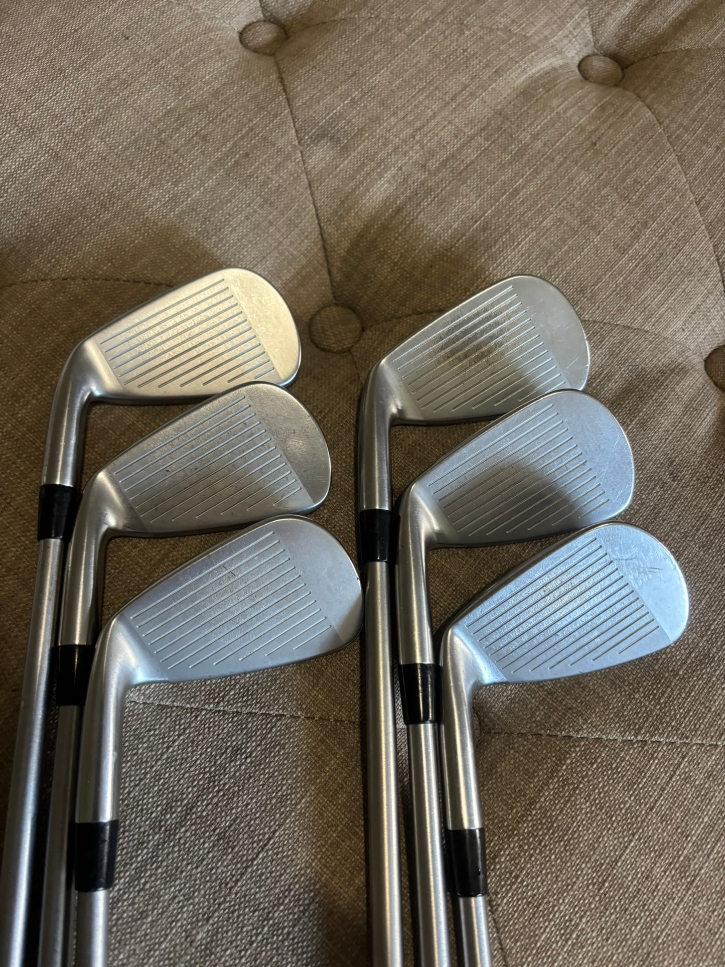 Mizuno JPX 919 Hot Metal Pro Iron Set 5-PW KBS C-Taper Lite Stiff Flex STD NICE