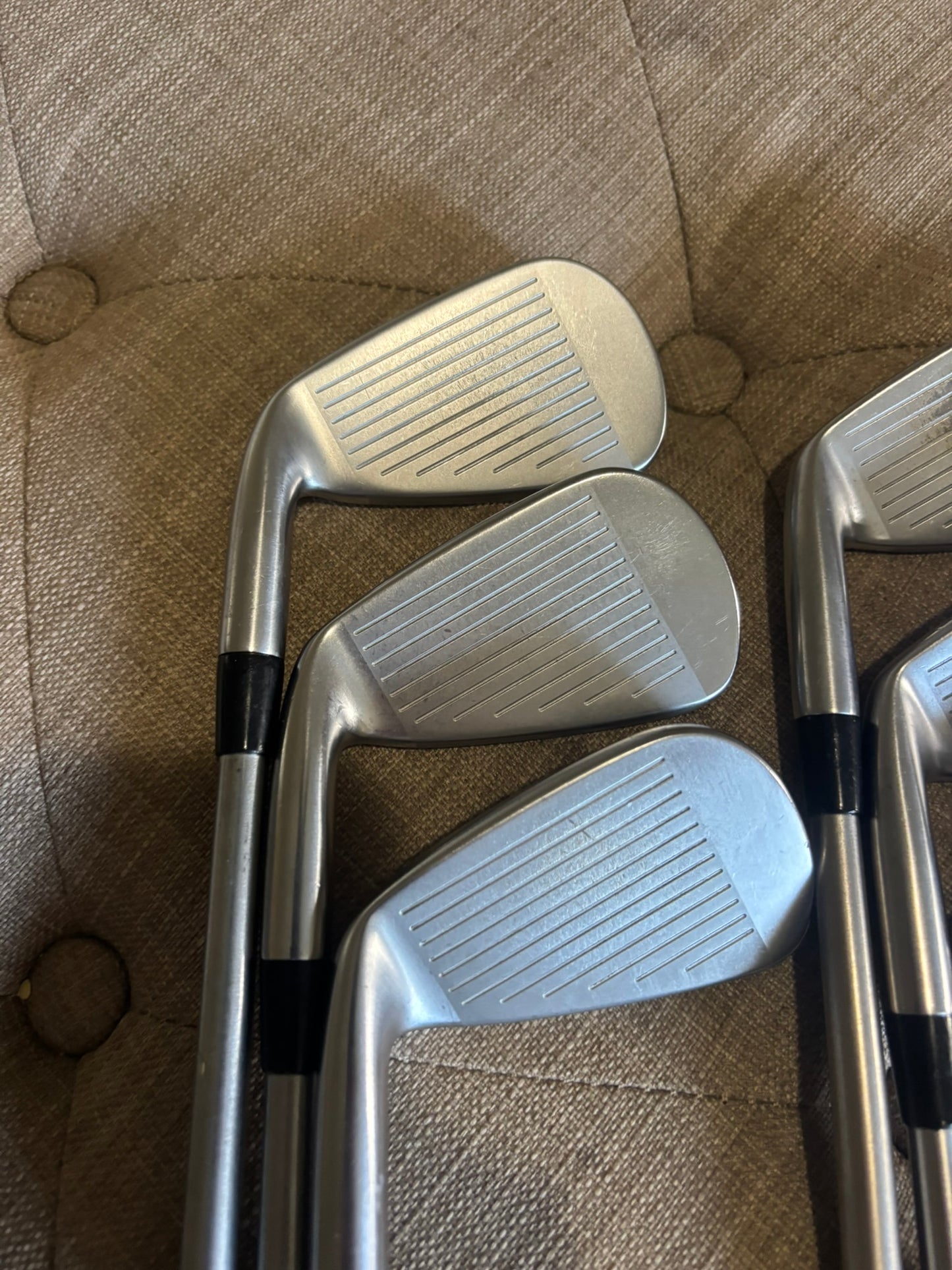 Mizuno JPX 919 Hot Metal Pro Iron Set 5-PW KBS C-Taper Lite Stiff Flex STD NICE