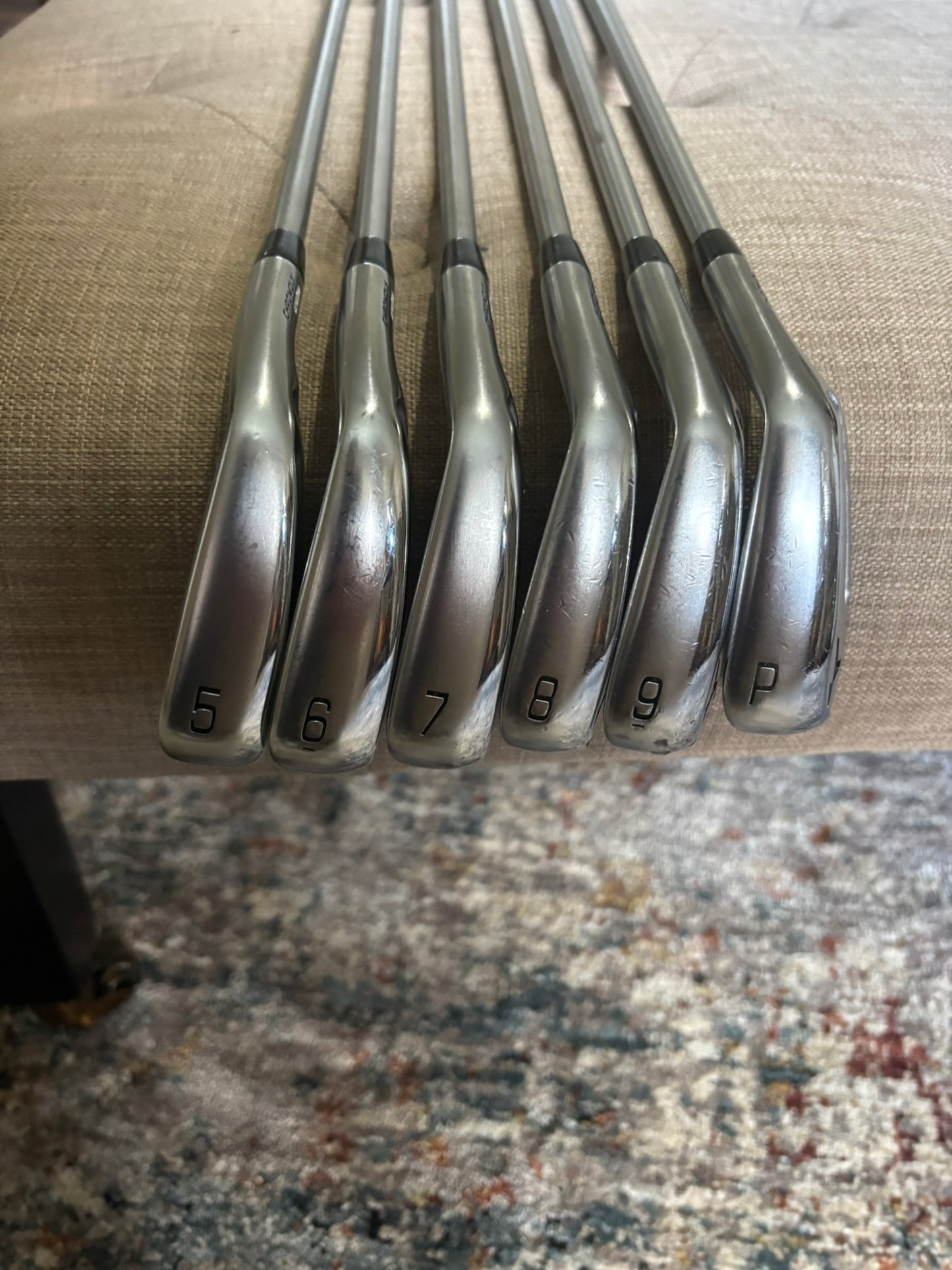Mizuno JPX 919 Hot Metal Pro Iron Set 5-PW KBS C-Taper Lite Stiff Flex STD NICE