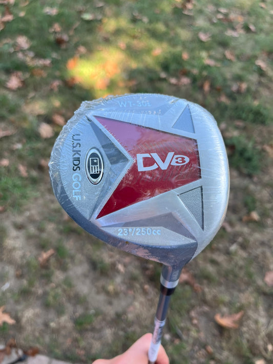 US Kids DV3 WT-30s Driver 23° 39 Youth Flex 25.5″ NEW