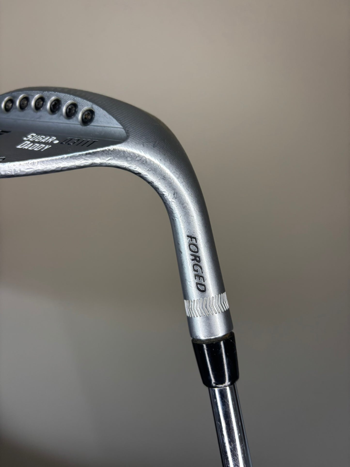 PXG 0311T Sugar Daddy Chrome Lob Wedge 60° / 9 S300 Stiff Flex 35″