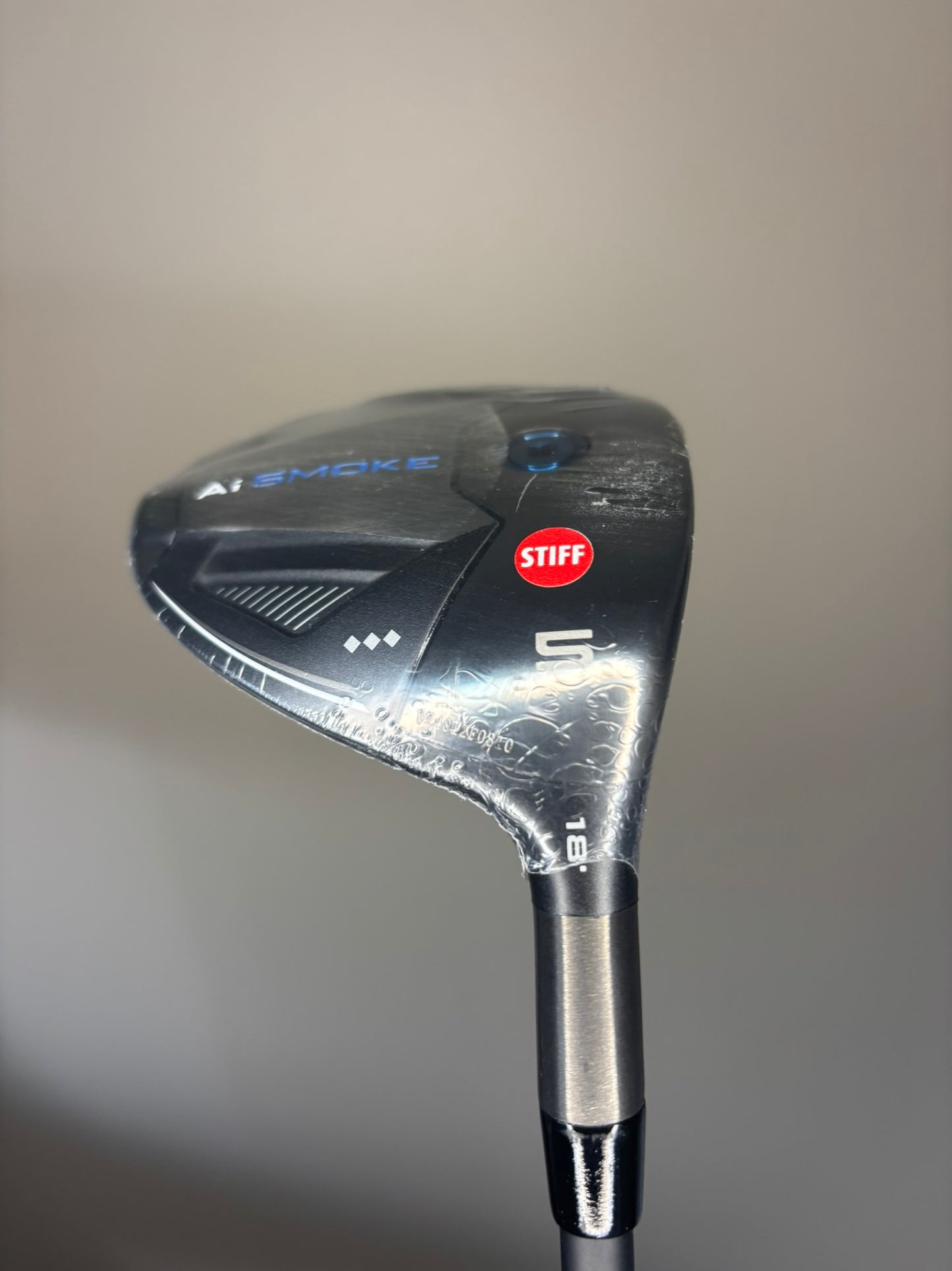 Callaway Ai Smoke Triple Diamond 5-Wood 18° Tensei Blue Stiff Flex 42.5″ +HC NEW