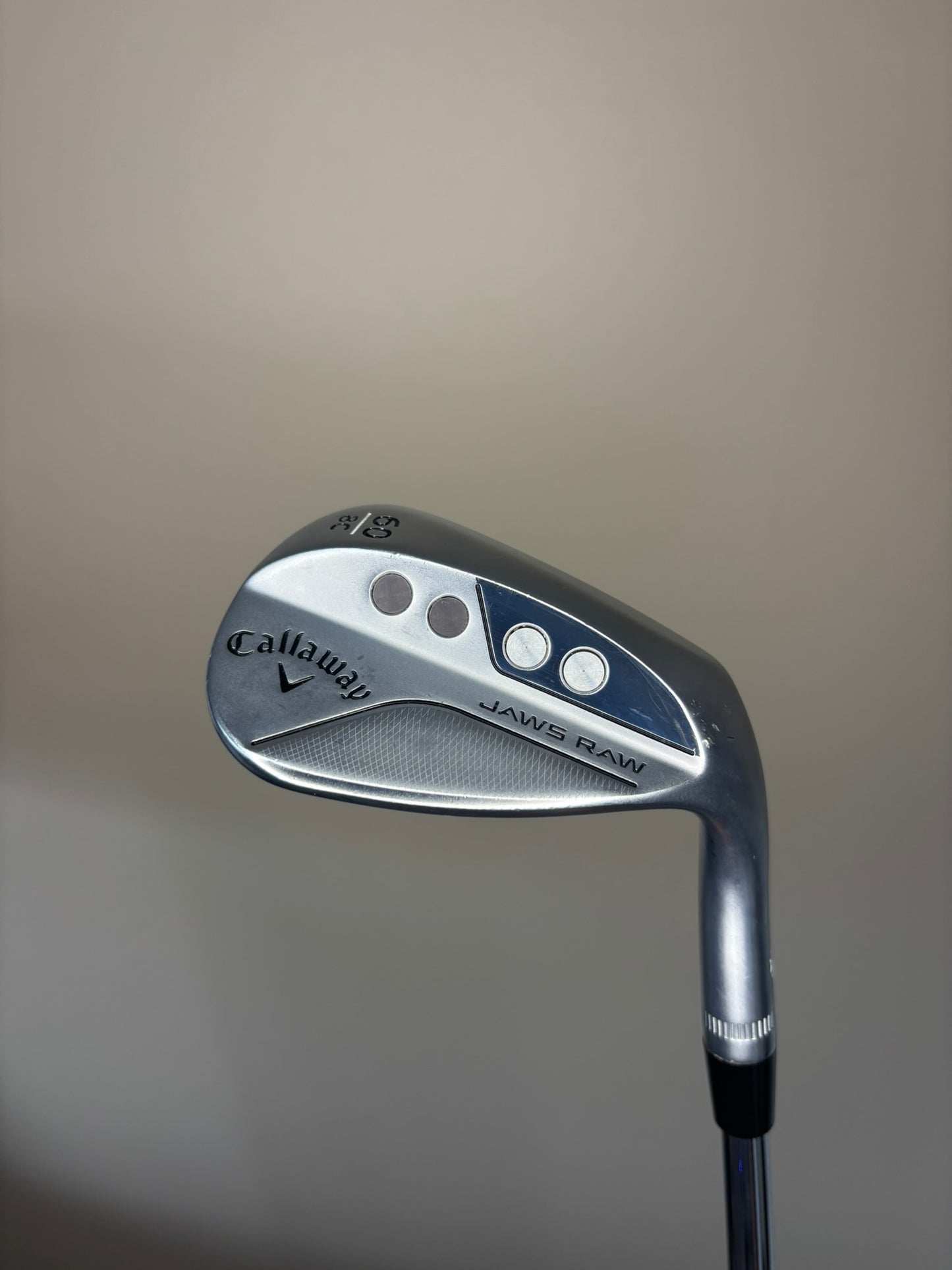 Callaway Jaws Raw Chrome Lob Wedge 60° / 8C S400 Stiff Flex 35″ NICE