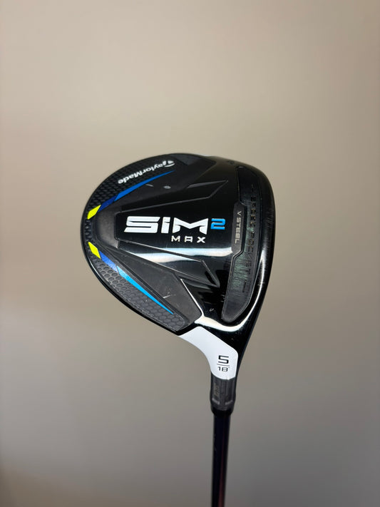 Taylormade SIM2 Max 5-Wood 18° Ventus Blue FW Senior Flex 42.25″ NICE
