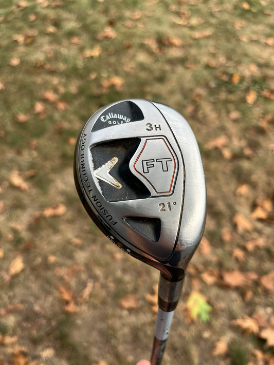 Callaway 2008 FT 4 Hybrid 21° Fujikura Regular Flex 40″ +HC