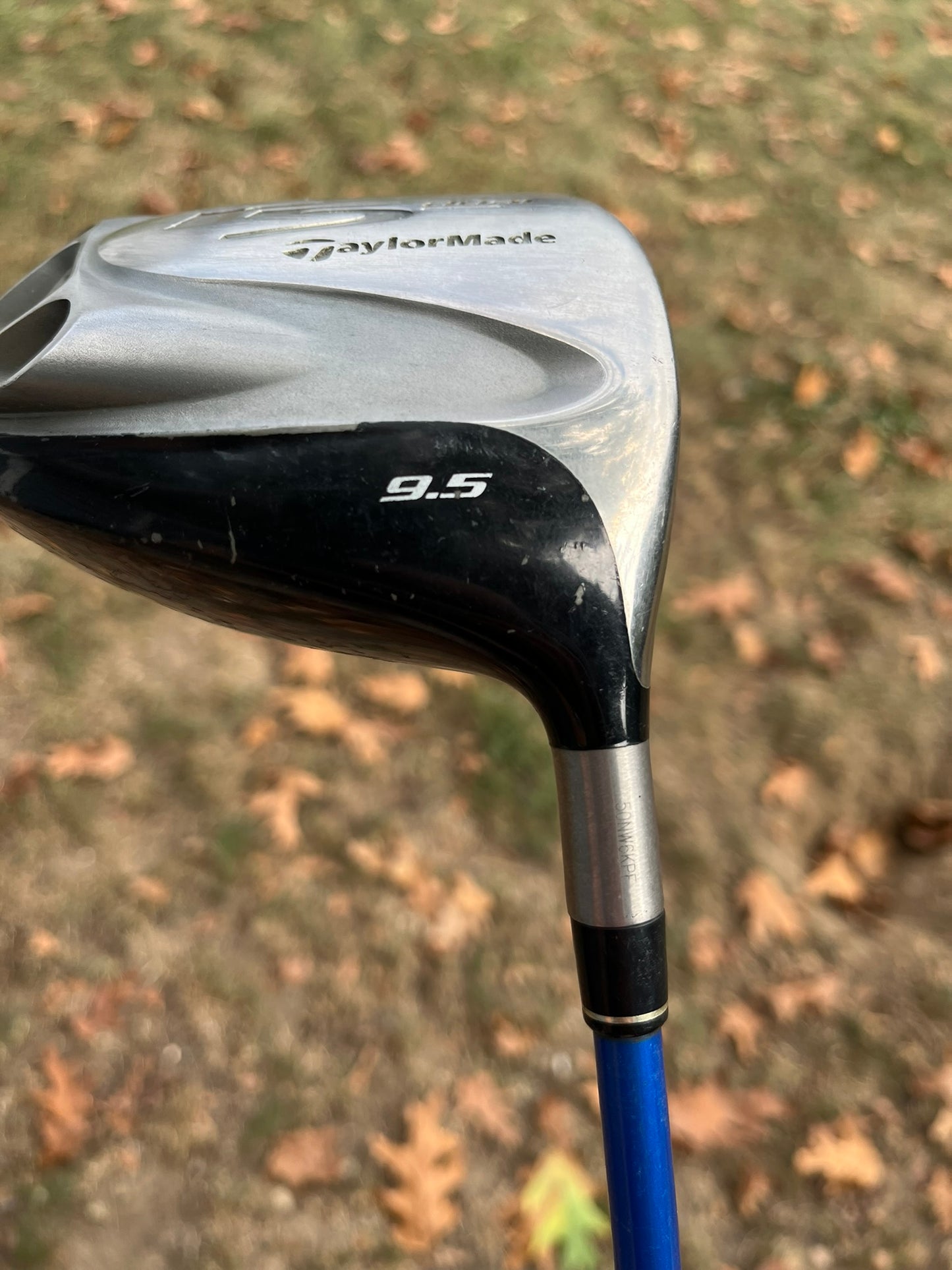 Taylormade R5 Dual Driver 9.5° Grafalloy Blue Regular Flex 44.75″