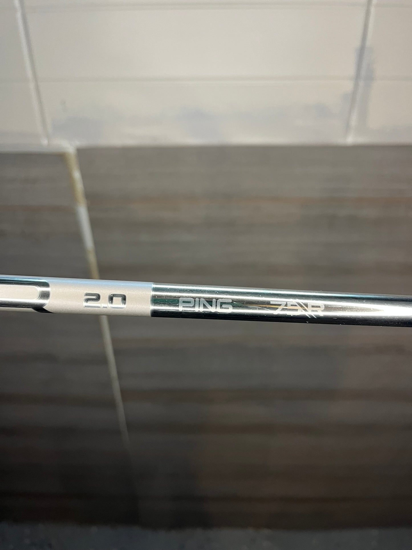 Ping Tour 2.0 Chrome 75 Regular Flex Fairway Wood Shaft Ping Tip 42.5″