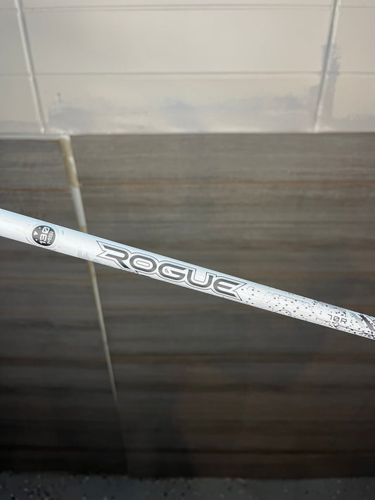 Aldila Rogue White 130 MSI Regular Flex Driver Shaft Ping Tip 44.25″