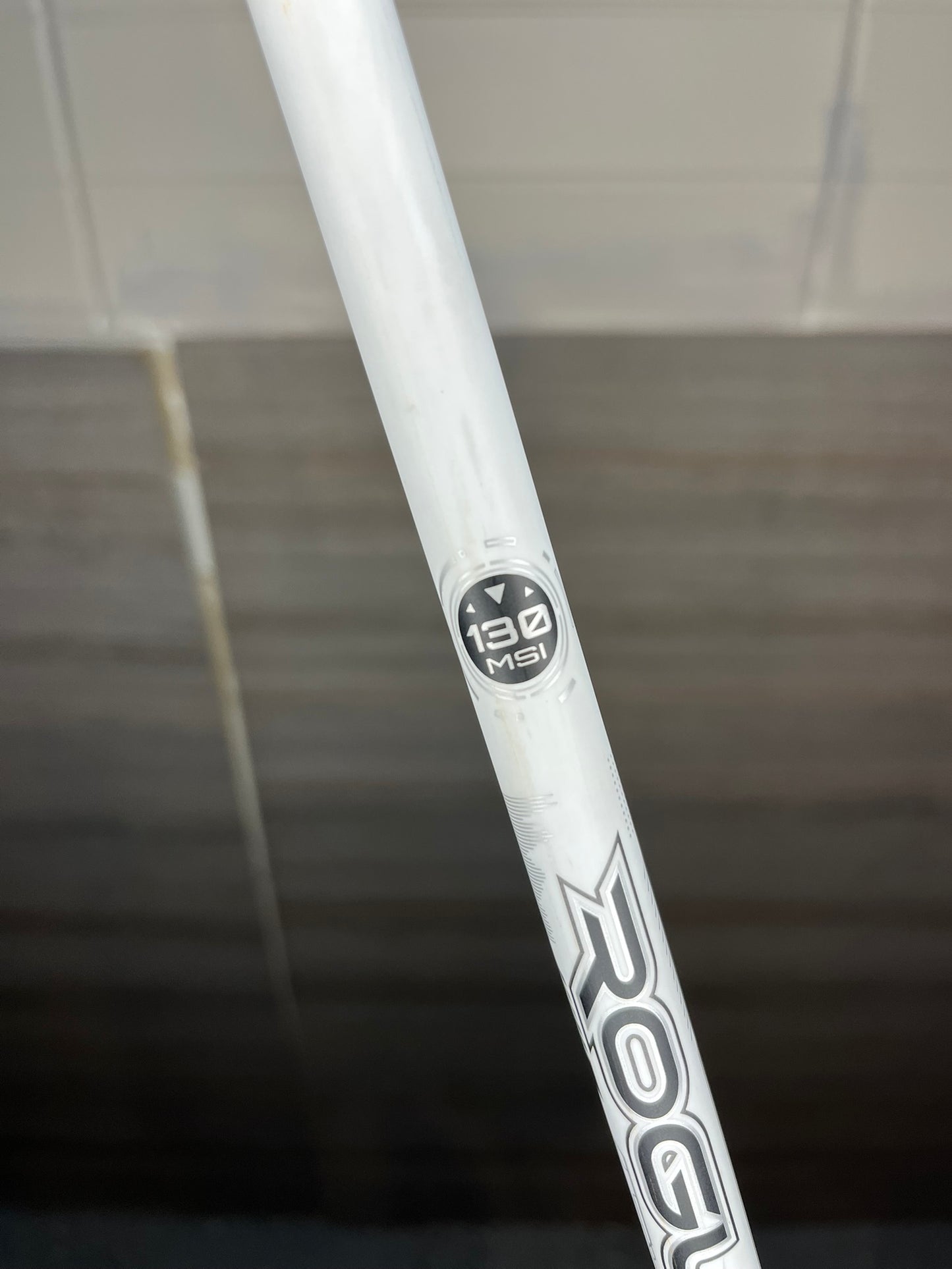 Aldila Rogue White 130 MSI Regular Flex Driver Shaft Ping Tip 44.25″