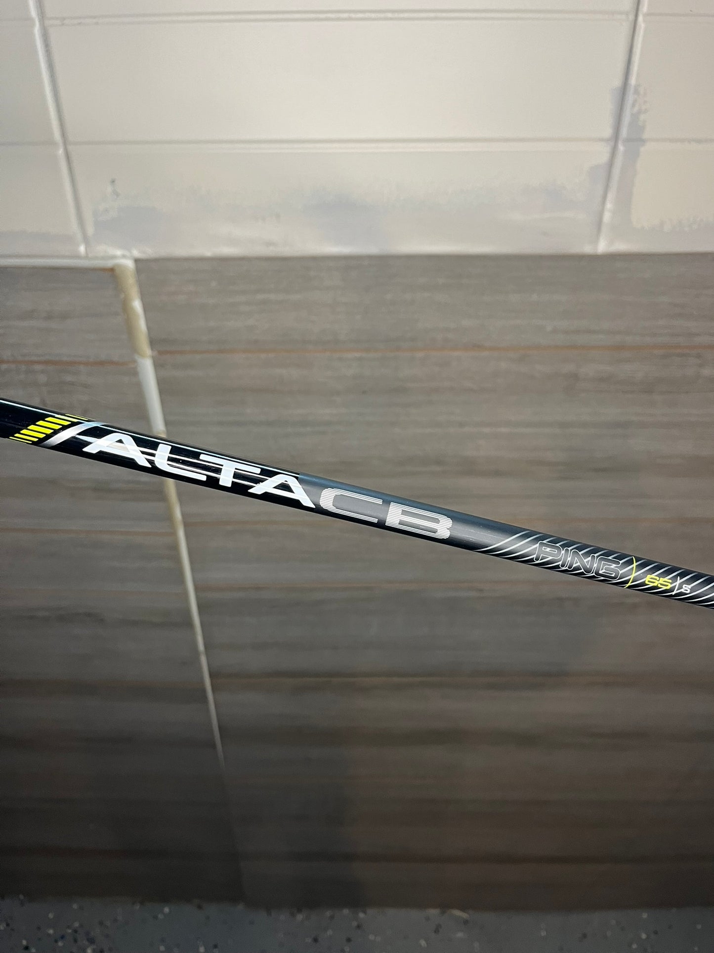 Ping Alta CB Black 65 Stiff Flex Fairway Wood Shaft Ping Tip 42.5″