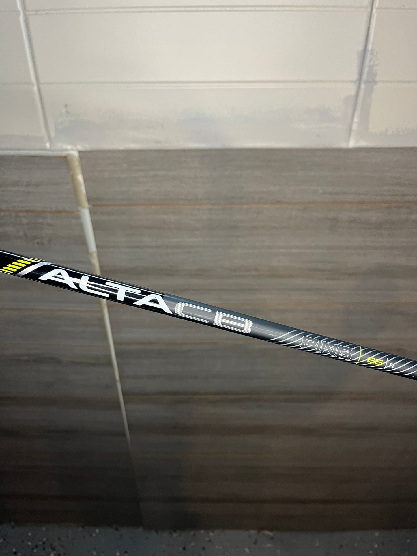 Ping Alta CB Black 65 Regular Flex Fairway Wood Shaft Ping Lefty Tip 42.5″
