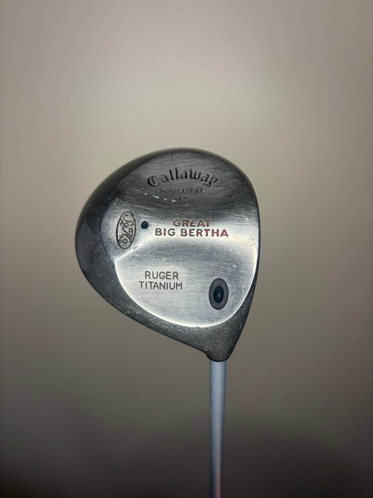 Callaway Original Great Big Bertha Driver 9° BB UL Stiff Flex 45″ NICE