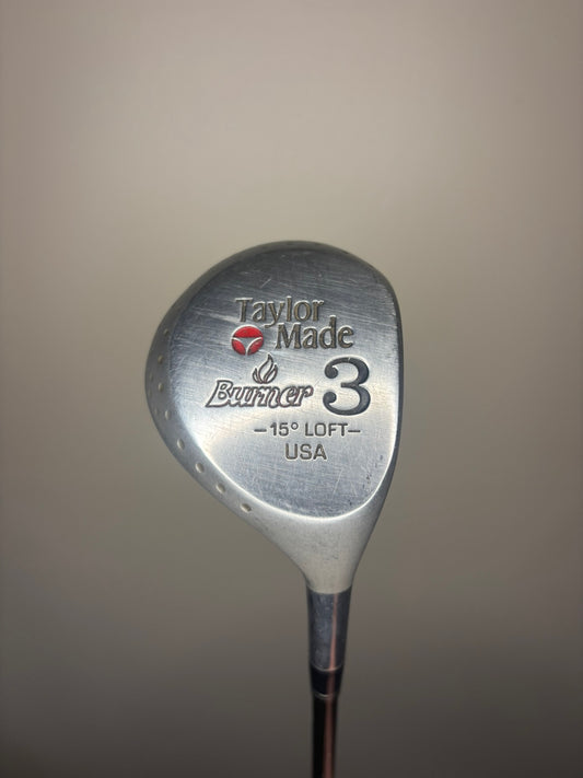 Taylormade Tour Preferred Burner 3-Wood 15° Graphite Stiff Flex 42″ NICE