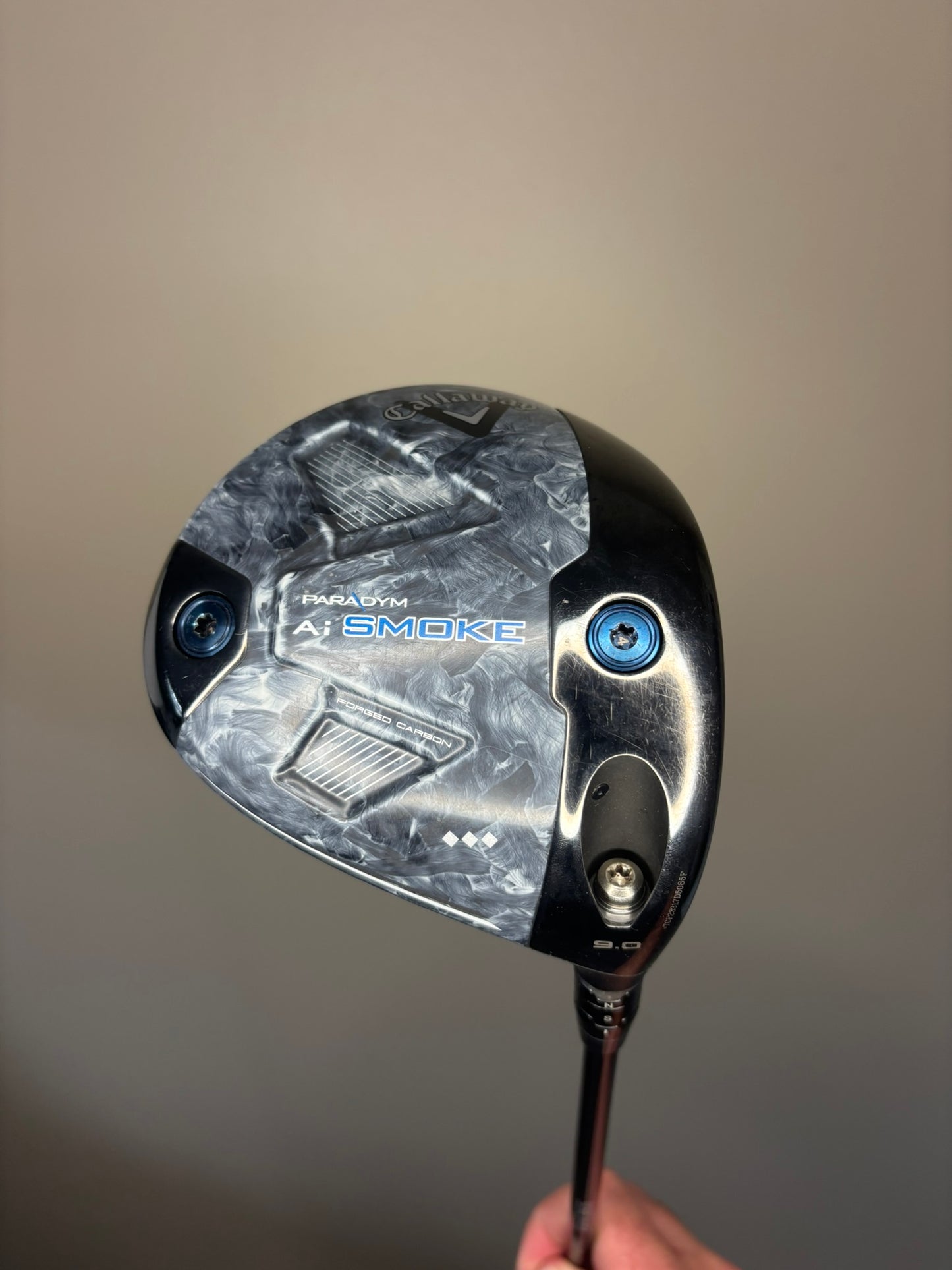 Callaway Ai Smoke Triple Diamond Driver 9° Tensei White Stiff Flex 45.25″ MINT