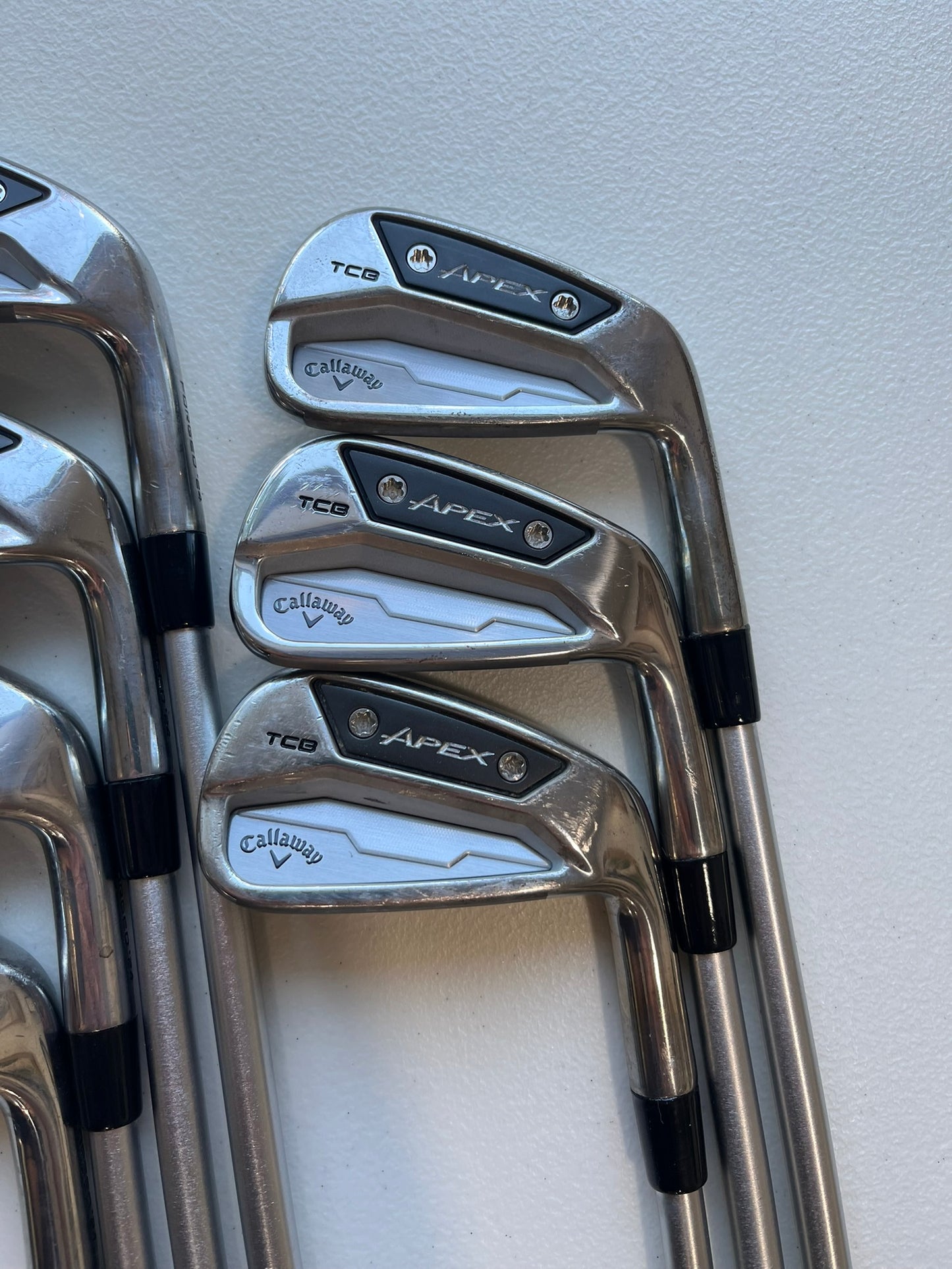 Callaway 2024 Apex TCB Iron Set 4-PW KBS C-Taper 125 S+ Stiff Flex Standard NICE