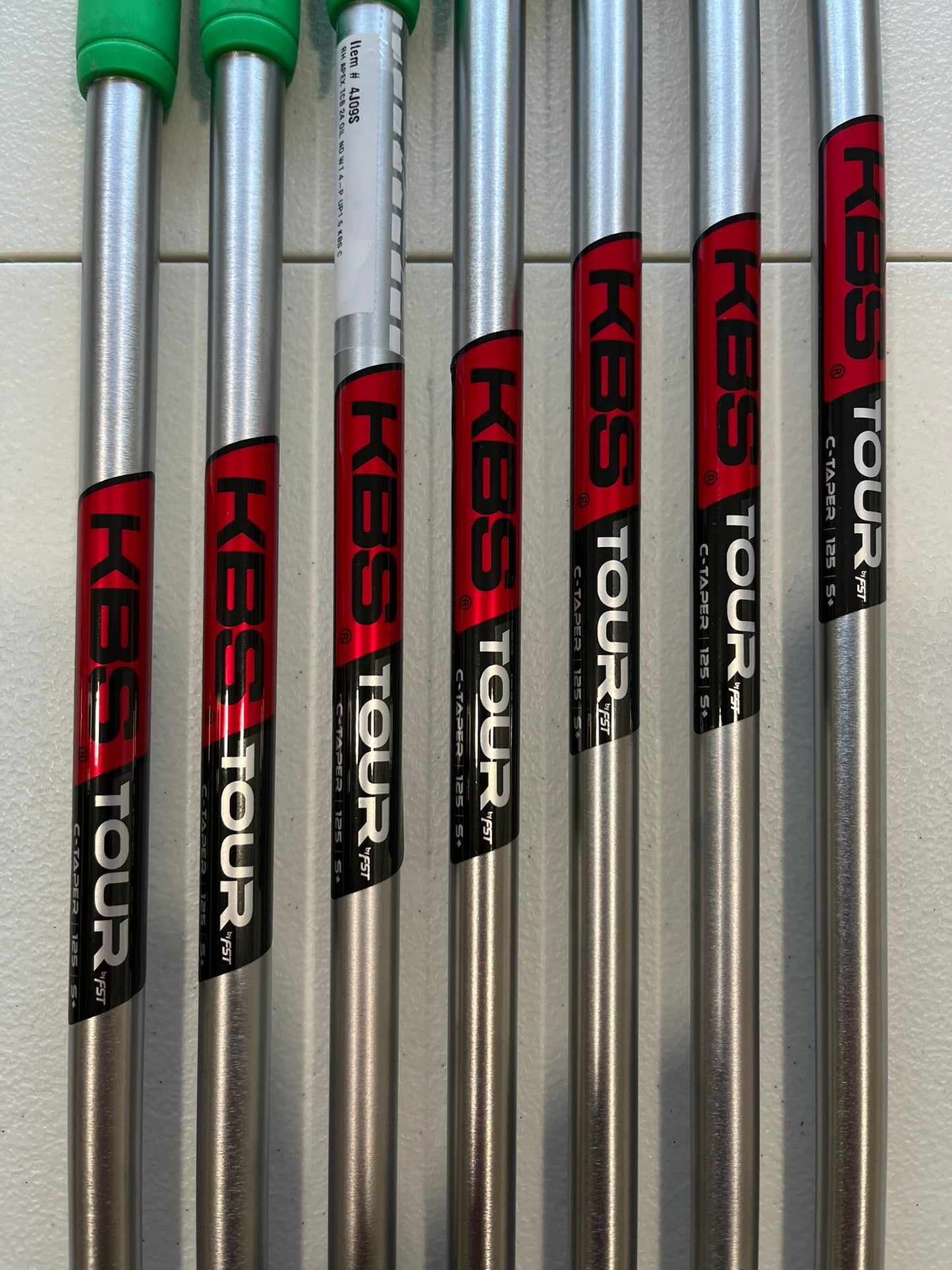 Callaway 2024 Apex TCB Iron Set 4-PW KBS C-Taper 125 S+ Stiff Flex Standard NICE