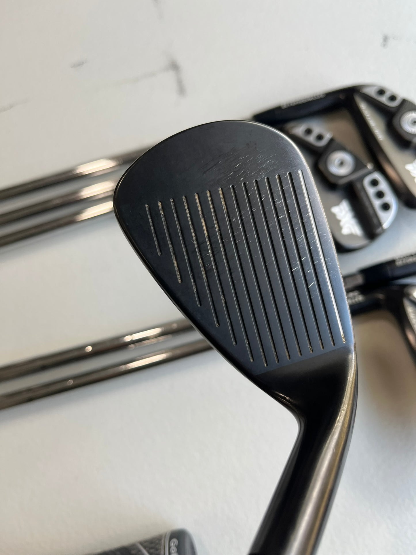 PXG 0311 T Gen5 XD Black Label Elite Iron Set 4-PW KBS Tour Stiff Flex Lefty +1″