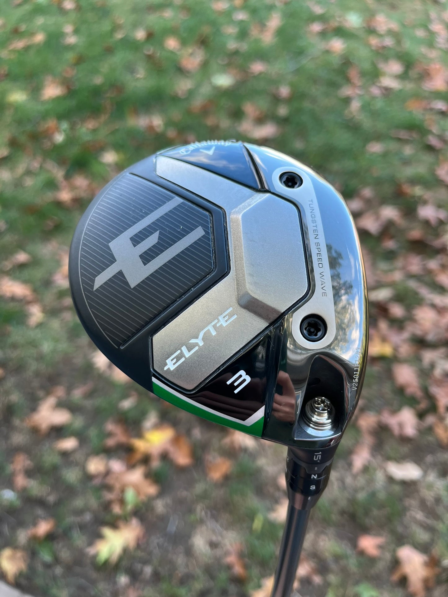 Callaway Elyte 3-Wood 15° Denali 60 Stiff Flex 42″ +HC NICE