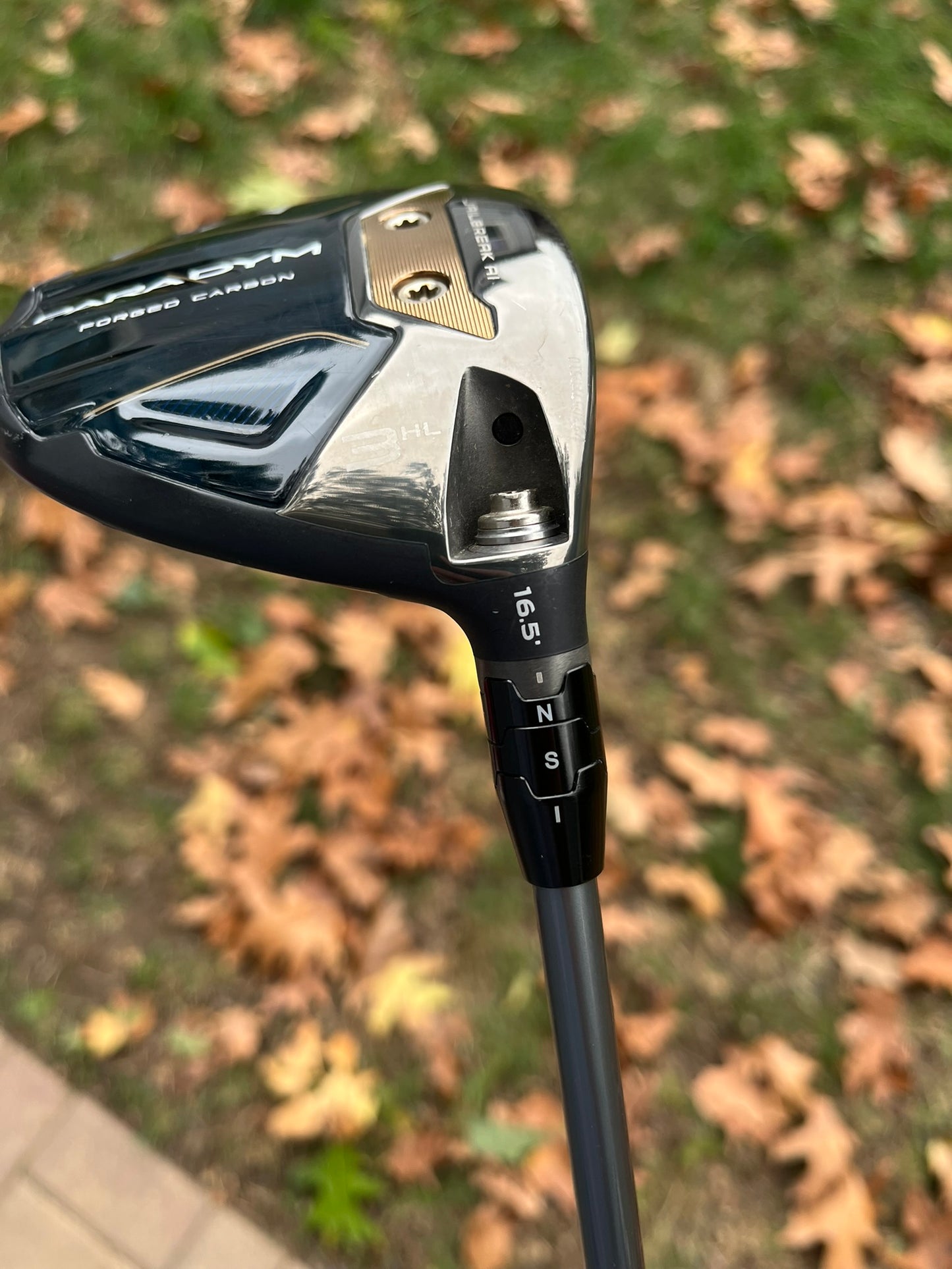 Callaway Paradym 3HL 3-Wood 16.5° Hzrdus 60g Stiff Flex 42″ NICE